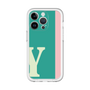Slim Protection Premium Case［ オリジナル - initial color line - Y green ］