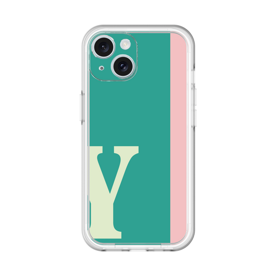 Slim Protection Premium Case［ オリジナル - initial color line - Y green ］