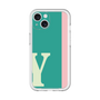 Slim Protection Premium Case［ オリジナル - initial color line - Y green ］