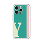 Slim Protection Premium Case［ オリジナル - initial color line - Y green ］