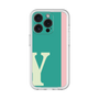 Slim Protection Premium Case［ オリジナル - initial color line - Y green ］