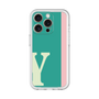 Slim Protection Premium Case［ オリジナル - initial color line - Y green ］
