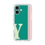 Slim Protection Premium Case［ オリジナル - initial color line - Y green ］