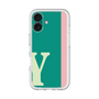 Slim Protection Premium Case［ オリジナル - initial color line - Y green ］