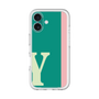Slim Protection Premium Case［ オリジナル - initial color line - Y green ］