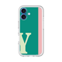 Slim Protection Premium Case［ オリジナル - initial color line - Y green ］