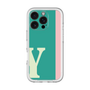 Slim Protection Premium Case［ オリジナル - initial color line - Y green ］