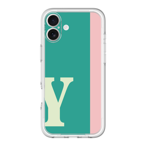 Slim Protection Premium Case［ オリジナル - initial color line - Y green ］