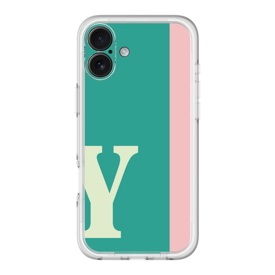 Slim Protection Premium Case［ オリジナル - initial color line - Y green ］