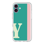 Slim Protection Premium Case［ オリジナル - initial color line - Y green ］