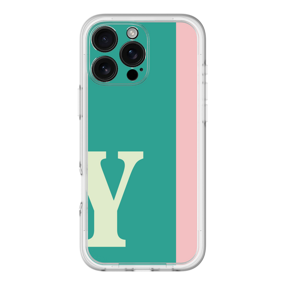 Slim Protection Premium Case［ オリジナル - initial color line - Y green ］