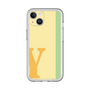 Slim Protection Premium Case［ オリジナル - initial color line - Y yellow ］