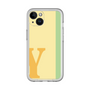 Slim Protection Premium Case［ オリジナル - initial color line - Y yellow ］