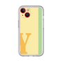 Slim Protection Premium Case［ オリジナル - initial color line - Y yellow ］