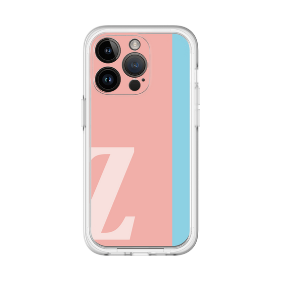 Slim Protection Premium Case［ オリジナル - initial color line - Z pink ］