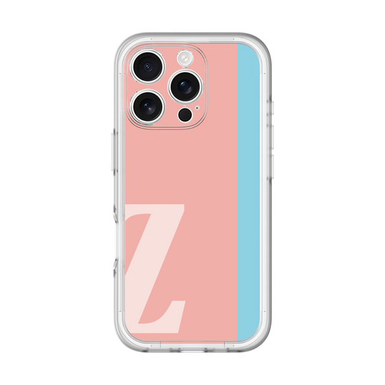 Slim Protection Premium Case［ オリジナル - initial color line - Z pink ］