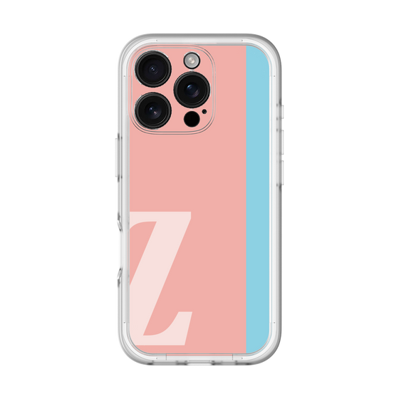 Slim Protection Premium Case［ オリジナル - initial color line - Z pink ］