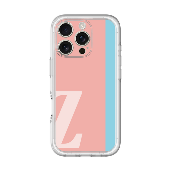 Slim Protection Premium Case［ オリジナル - initial color line - Z pink ］