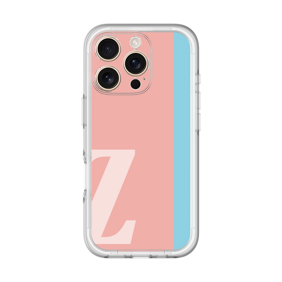 Slim Protection Premium Case［ オリジナル - initial color line - Z pink ］