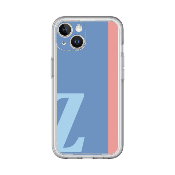 Slim Protection Premium Case［ オリジナル - initial color line - Z blue ］