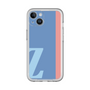 Slim Protection Premium Case［ オリジナル - initial color line - Z blue ］