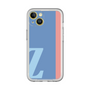 Slim Protection Premium Case［ オリジナル - initial color line - Z blue ］