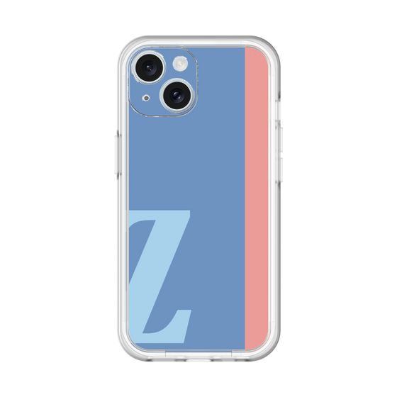 Slim Protection Premium Case［ オリジナル - initial color line - Z blue ］