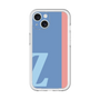 Slim Protection Premium Case［ オリジナル - initial color line - Z blue ］