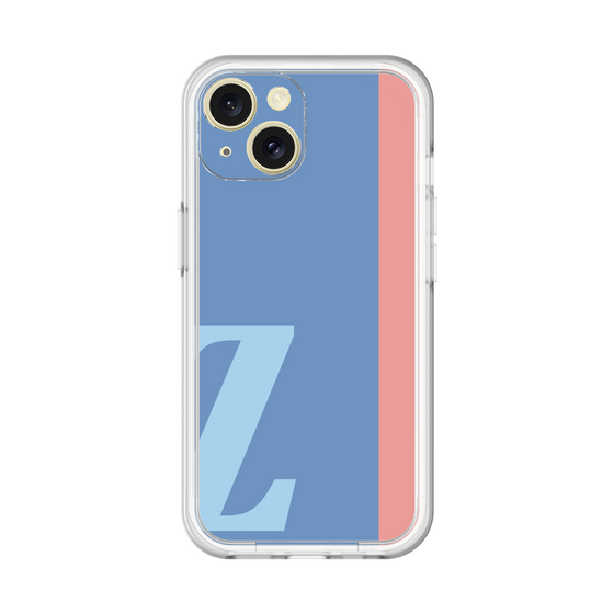 Slim Protection Premium Case［ オリジナル - initial color line - Z blue ］