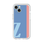 Slim Protection Premium Case［ オリジナル - initial color line - Z blue ］