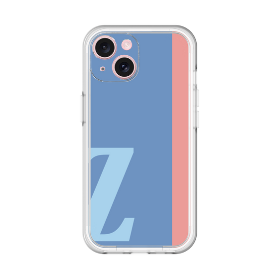 Slim Protection Premium Case［ オリジナル - initial color line - Z blue ］