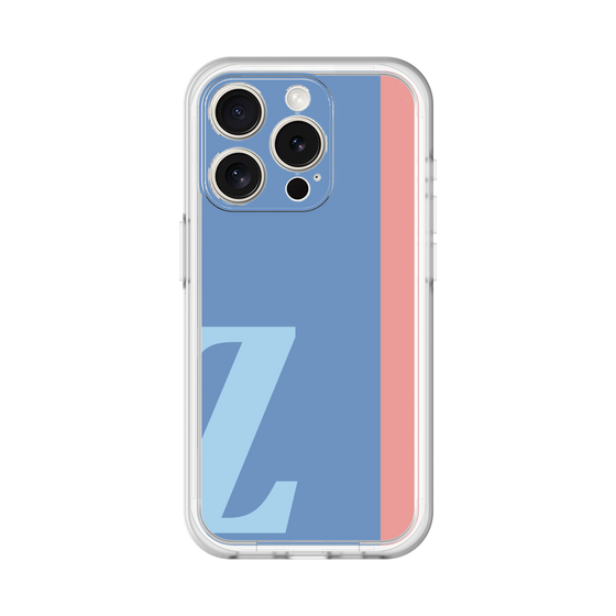 Slim Protection Premium Case［ オリジナル - initial color line - Z blue ］