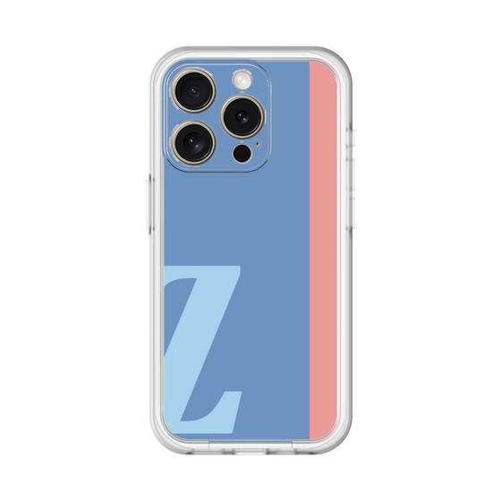 Slim Protection Premium Case［ オリジナル - initial color line - Z blue ］
