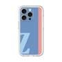 Slim Protection Premium Case［ オリジナル - initial color line - Z blue ］