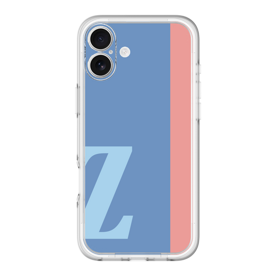 Slim Protection Premium Case［ オリジナル - initial color line - Z blue ］