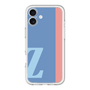 Slim Protection Premium Case［ オリジナル - initial color line - Z blue ］