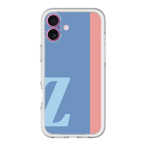 Slim Protection Premium Case［ オリジナル - initial color line - Z blue ］