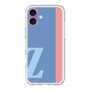 Slim Protection Premium Case［ オリジナル - initial color line - Z blue ］