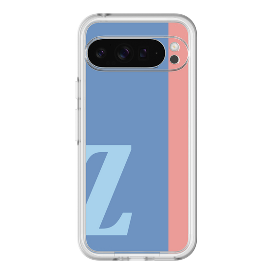 Slim Protection Premium Case［ オリジナル - initial color line - Z blue ］
