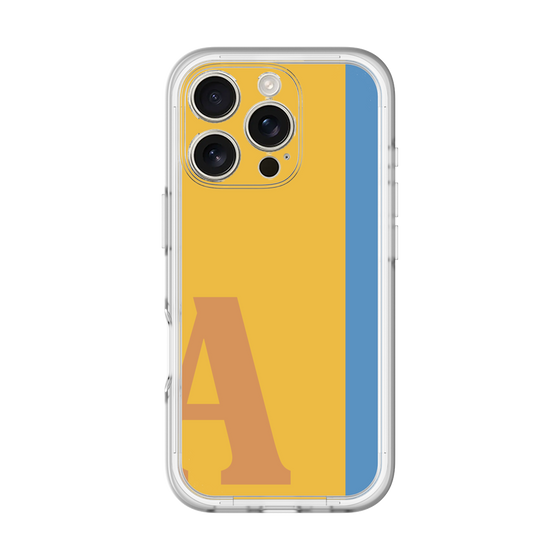 Slim Protection Premium Case［ オリジナル - initial color line - A orange ］