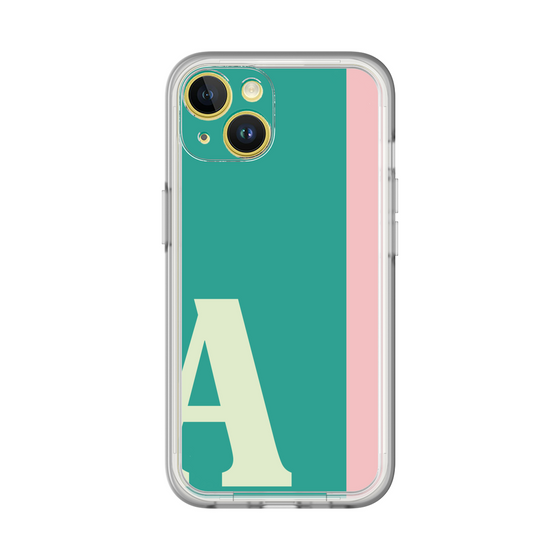 Slim Protection Premium Case［ オリジナル - initial color line - A green ］