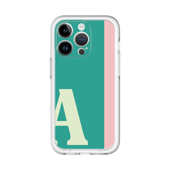 Slim Protection Premium Case［ オリジナル - initial color line - A green ］