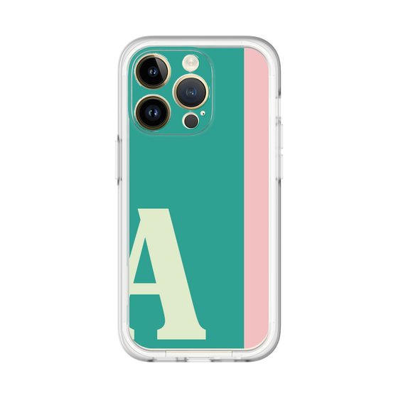 Slim Protection Premium Case［ オリジナル - initial color line - A green ］