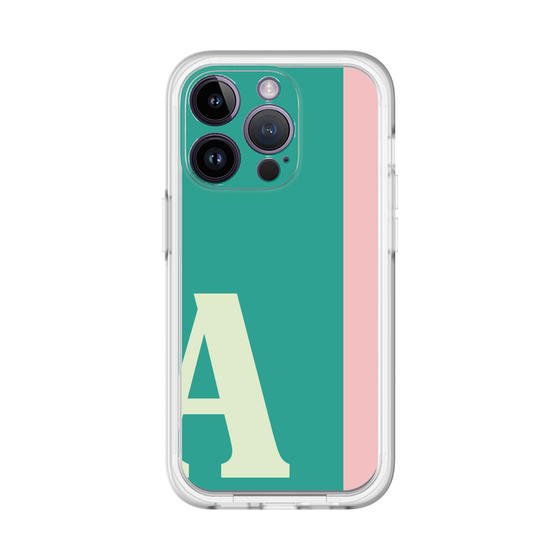 Slim Protection Premium Case［ オリジナル - initial color line - A green ］