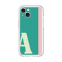 Slim Protection Premium Case［ オリジナル - initial color line - A green ］