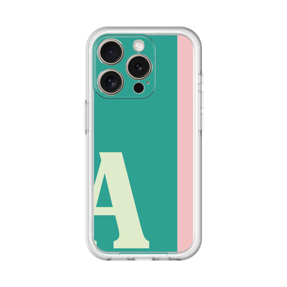 Slim Protection Premium Case［ オリジナル - initial color line - A green ］