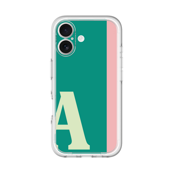 Slim Protection Premium Case［ オリジナル - initial color line - A green ］