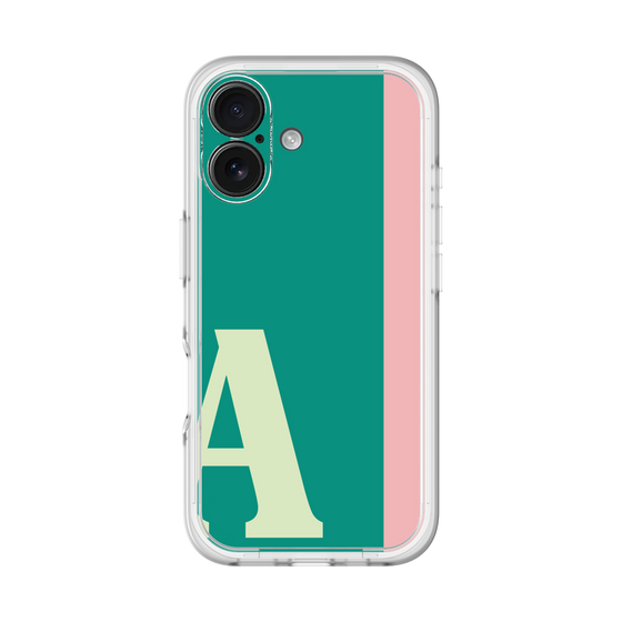 Slim Protection Premium Case［ オリジナル - initial color line - A green ］