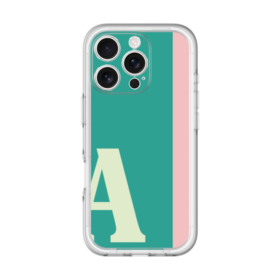 Slim Protection Premium Case［ オリジナル - initial color line - A green ］