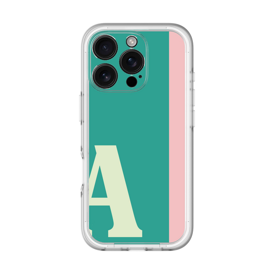 Slim Protection Premium Case［ オリジナル - initial color line - A green ］